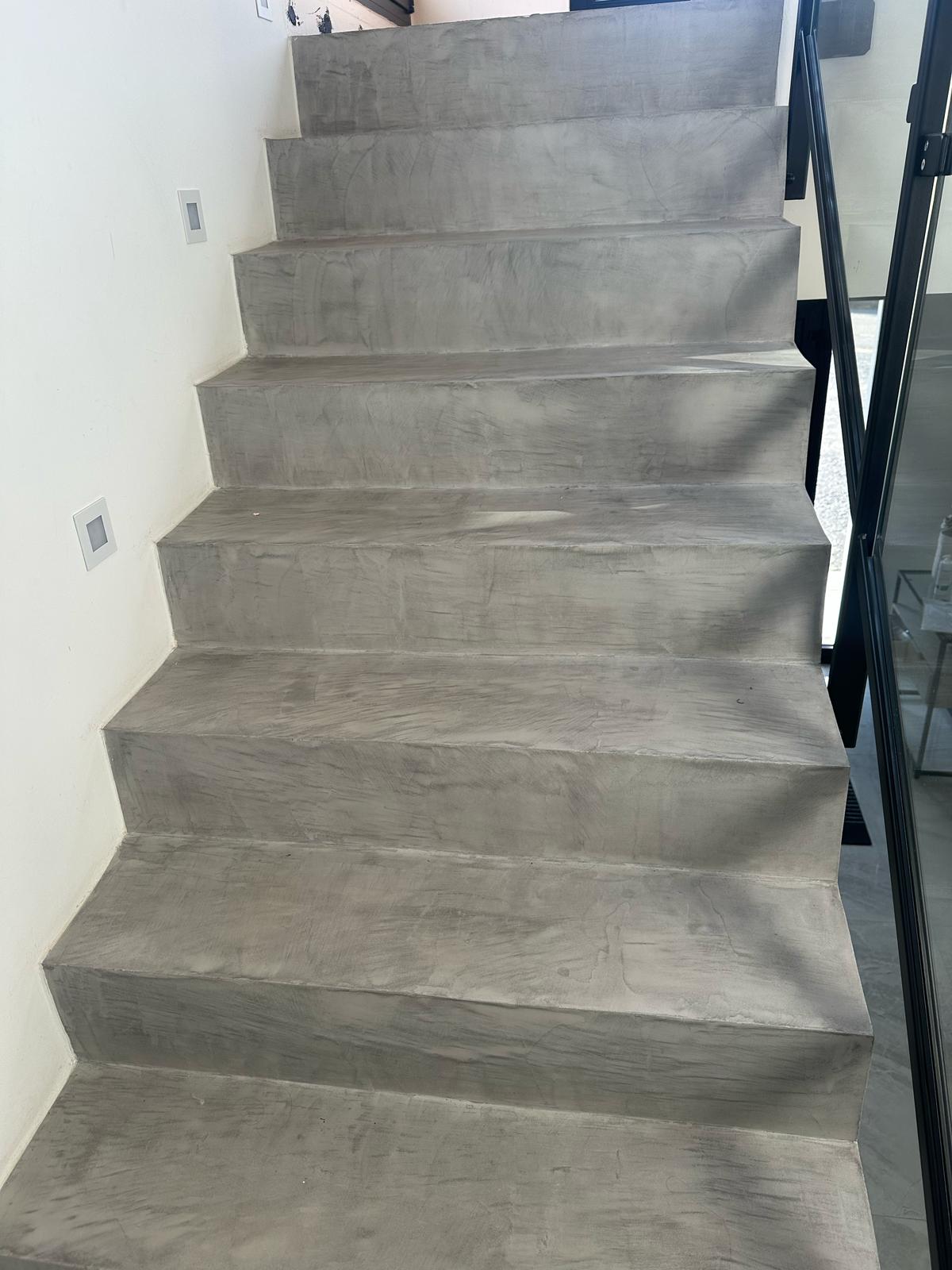 Béton ciré - escalier 2